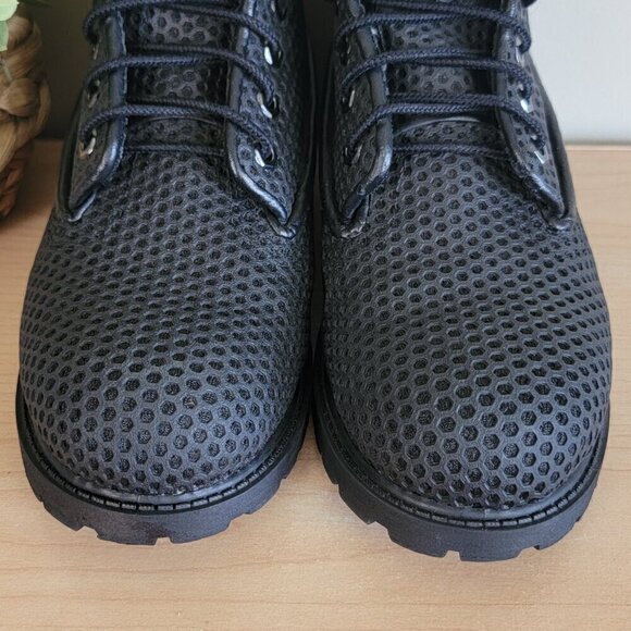 Timberland Vent Tech Hive Honeycomb Triple Black 6 Inch Classic Premium Boots 3 - Picture 3 of 14